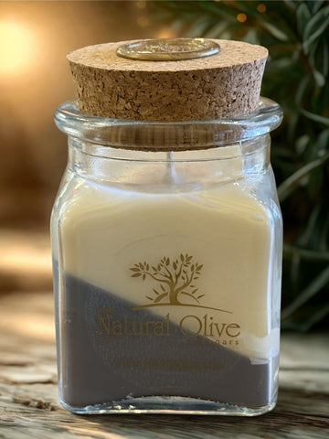 Natural Olive Candle - Mystic