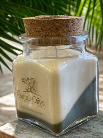 Natural Olive Candle - Sunlit